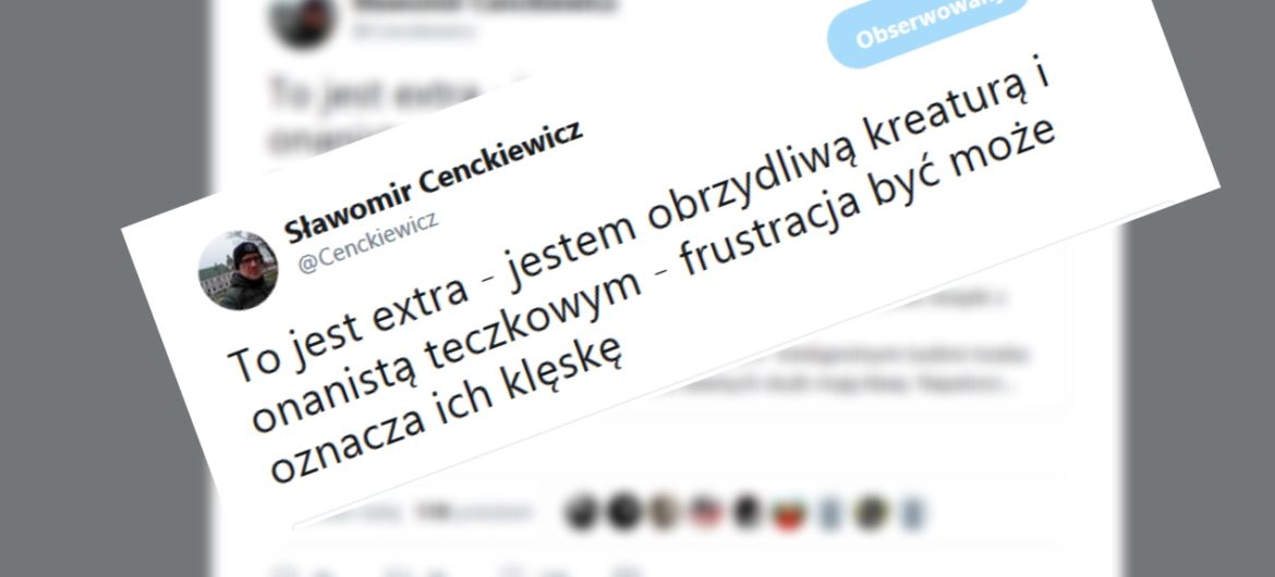 Wstrętny atak na historyka IPN. To „obrzydliwa kreatura i teczkowy onanista”