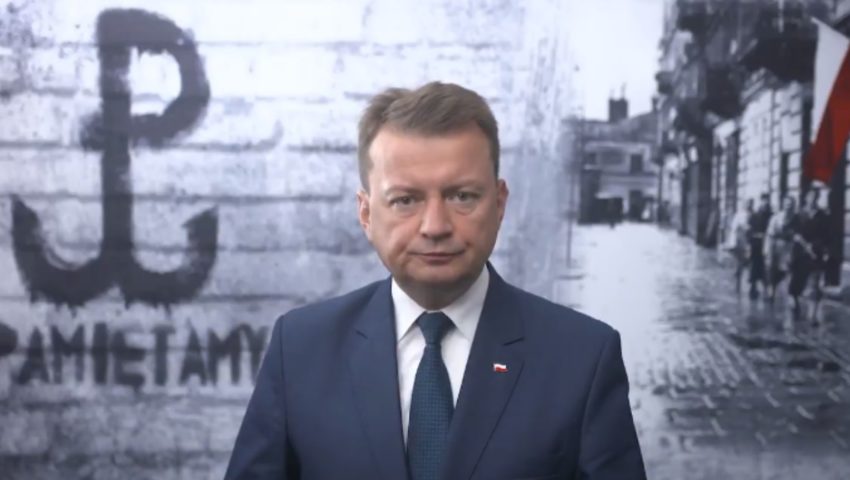 Piękne słowa Błaszczaka o Powstaniu Warszawskim „Oddajmy hołd bohaterom"