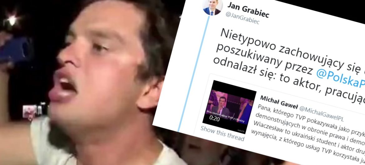 Chcieli skompromitować TVP i PiS, skompromitowali sami siebie. Opozycja rozsyła fake newsy o agresywnym mężczyźnie