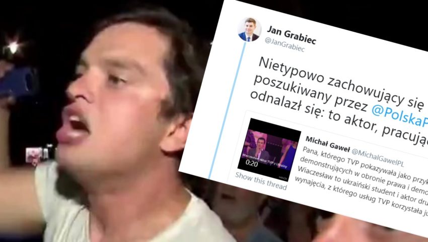 Chcieli skompromitować TVP i PiS, skompromitowali sami siebie. Opozycja rozsyła fake newsy o agresywnym mężczyźnie