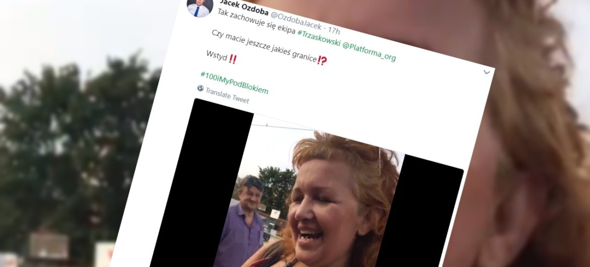 Prawdziwe oblicze zwolenników Trzaskowskiego. Żenujące zachowanie słynnej kodziary