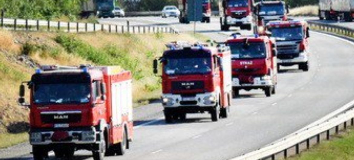 Sytuacja w Szwecji opanowana. Polscy strażacy mogą wracać do domu