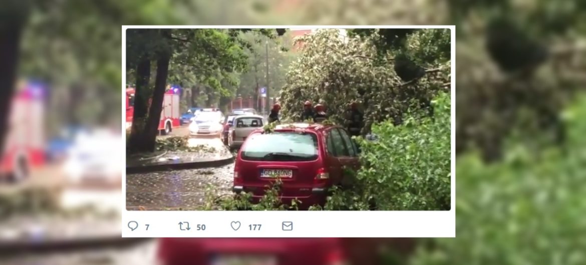 To wideo ukazuje niesamowite zachowanie gdańskich strażaków. Prawdziwie patriotyczna postawa