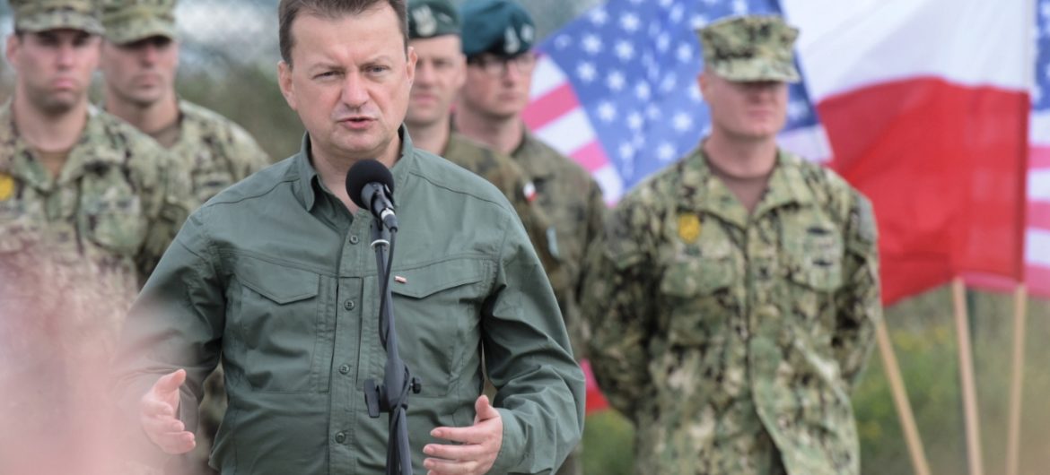 Błaszczak: baza w Redzikowie dowodem na stałą obecność wojsk USA