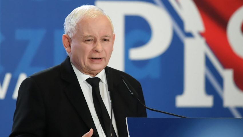 J.Kaczyński na konwencji w Bydgoszczy: Jeśli ktoś chce dobrej zmiany musi poprzeć PiS