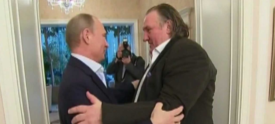 Depardieu znowu popłynął. Wspiera kolejny zbrodniczy reżim