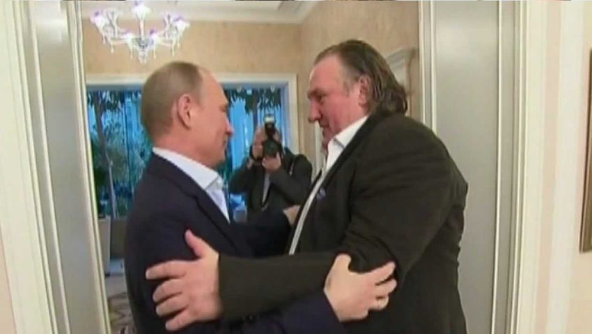 Depardieu znowu popłynął. Wspiera kolejny zbrodniczy reżim