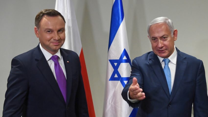 Podwójne standardy? Netanjahu siedział w sali, Dudzie przed rozmowami kazali czekać na korytarzu