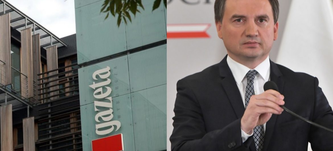 „Wyborcza” będzie mieć kłopoty? Ziobro zamierza pozwać redakcję za „nikczemne pomówienie”