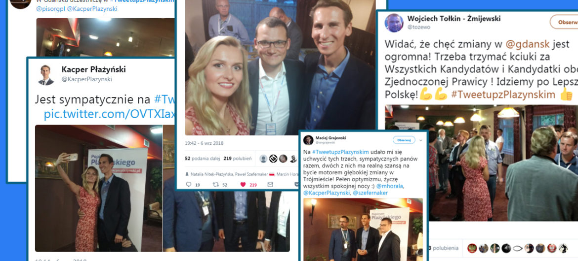 Przedwyborczy tweetup w Gdańsku. Kacper Płażyński obiecuje dobrą zmianę