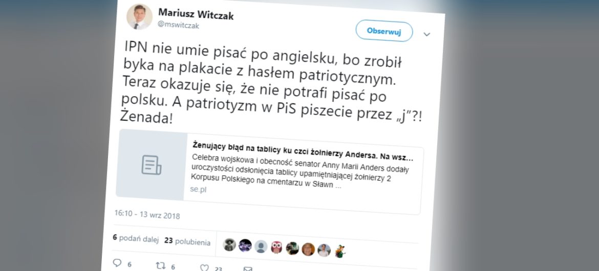 Poseł PO tworzy fake news. Manipuluje celowo czy nie wie, o czym pisze?