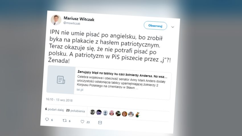 Poseł PO tworzy fake news. Manipuluje celowo czy nie wie, o czym pisze?