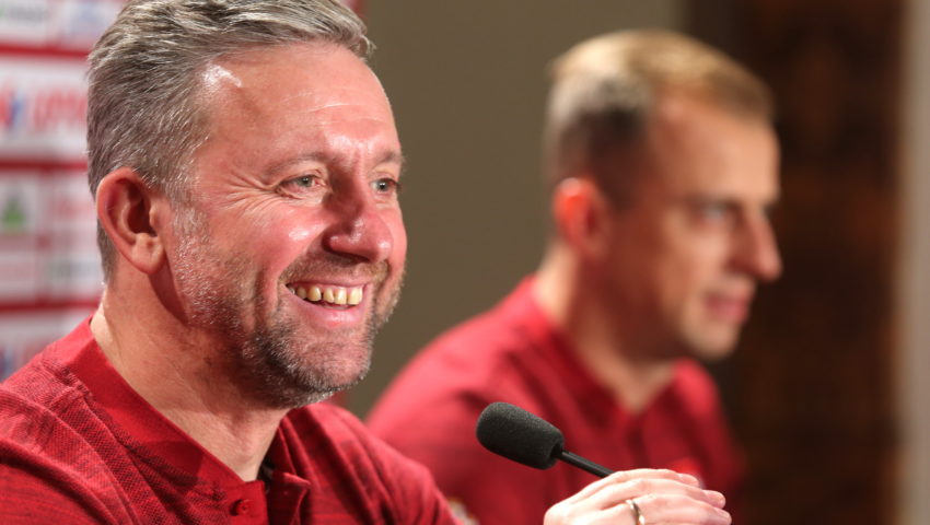 Brzęczek: „Nie jestem zwolennikiem wielkich zmian, ale przed żadnym piłkarzem nie zamykam drzwi”