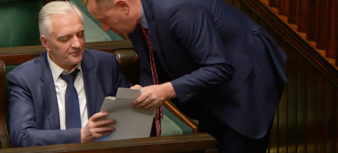 Gowin mocno o Tusku: To ostatnia osoba, która ma prawo kogoś pouczać