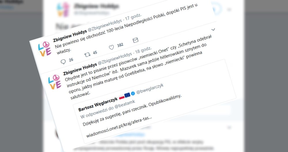 Zbigniew Hołdys w oparach absurdu