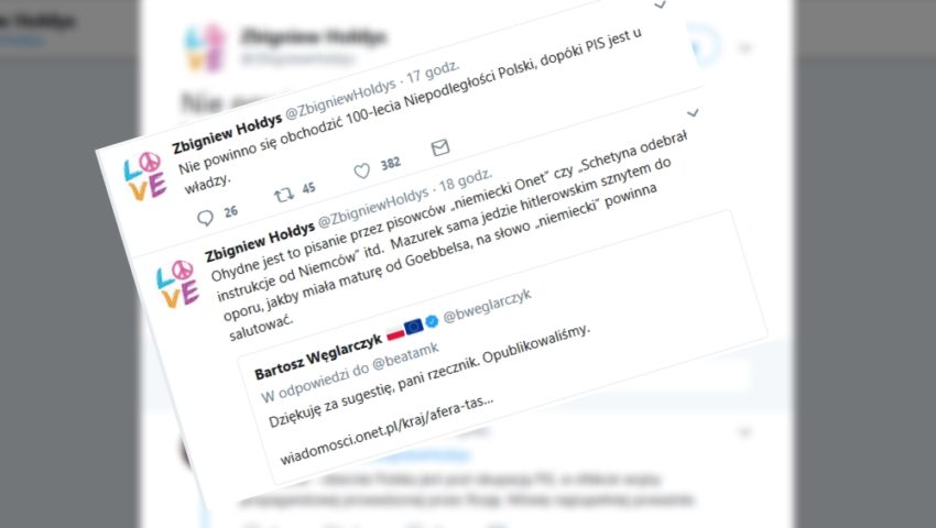 Zbigniew Hołdys w oparach absurdu
