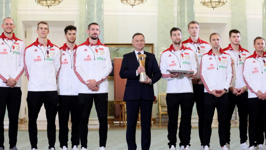 Prezydent Duda: polska siatkówka to top of the top