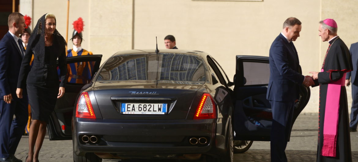 Andrzej Duda u papieża Franciszka