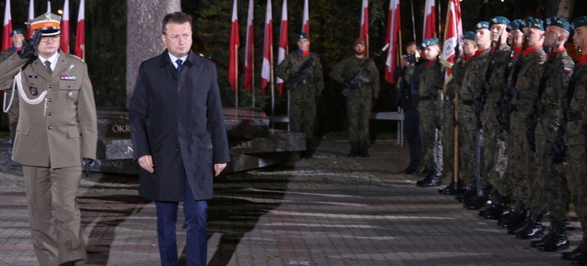 Ważna deklaracja ministra obrony: wypełniamy nasze zobowiązania, Polska staje się bezpieczna