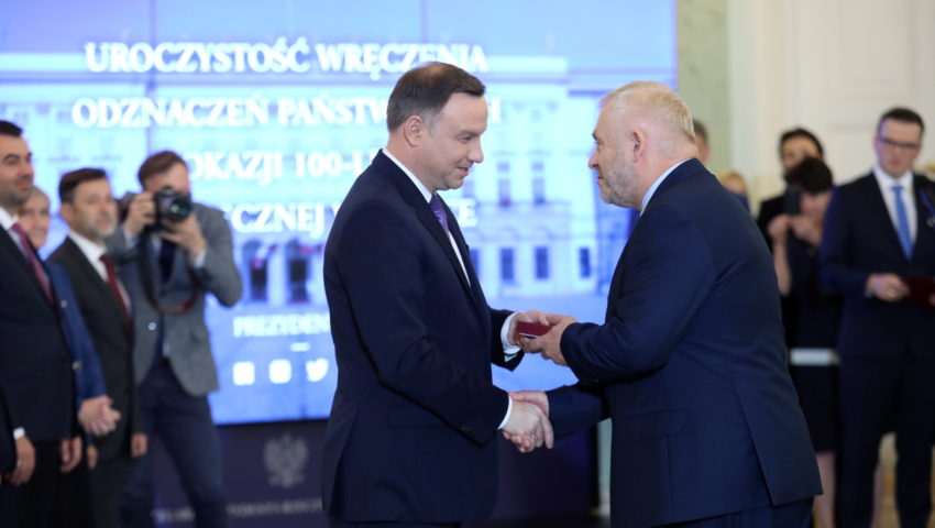 Prezydent do szczypiornistów: Piłka ręczna jest mocno związana z odzyskaniem przez Polskę niepodległości