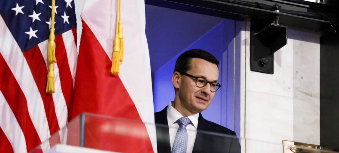 Premier Morawiecki w USA o sporze Polski z UE: w Stanach Zjednoczonych w ogóle nie jest to dostrzegane
