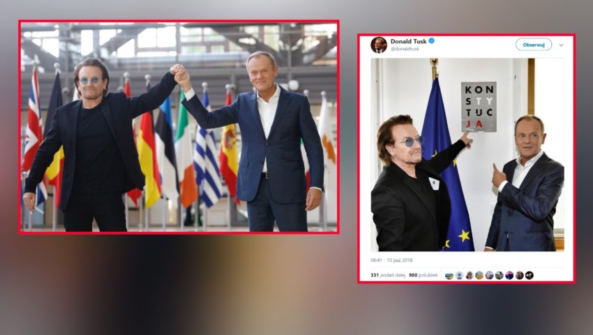Bono w Parlamencie Europejskim. Przyjechał bronić praw Afryki i… polskiej konstytucji