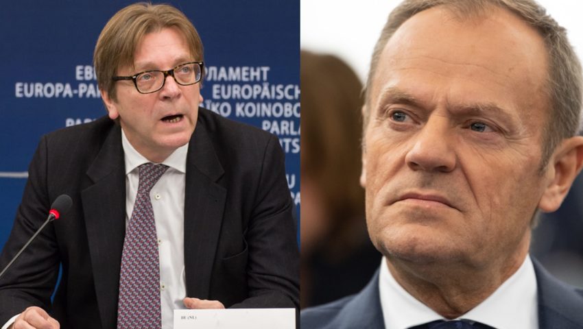 Mocne! Verhofstadt skrytykował Tuska w Parlamencie Europejskim “Panie Tusk, pięć minut już minęło”