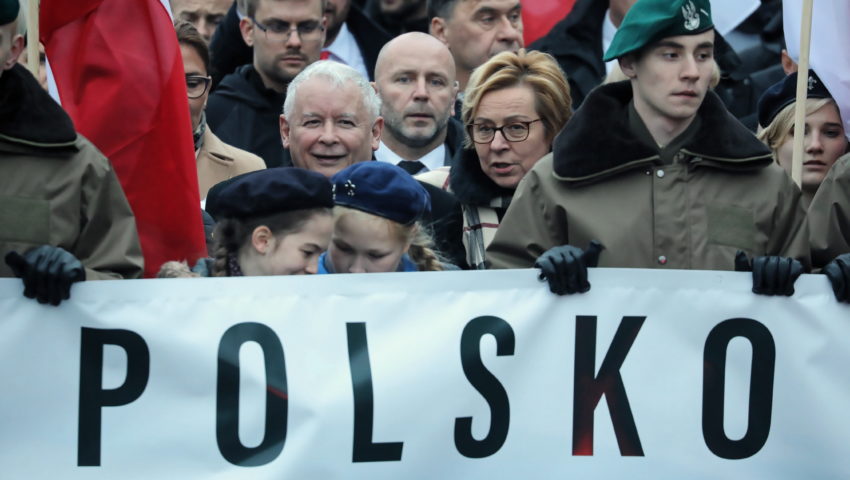 Prezes PiS Jarosław Kaczyński: “Wspólny marsz to ogromny sukces, to wielki dzień”