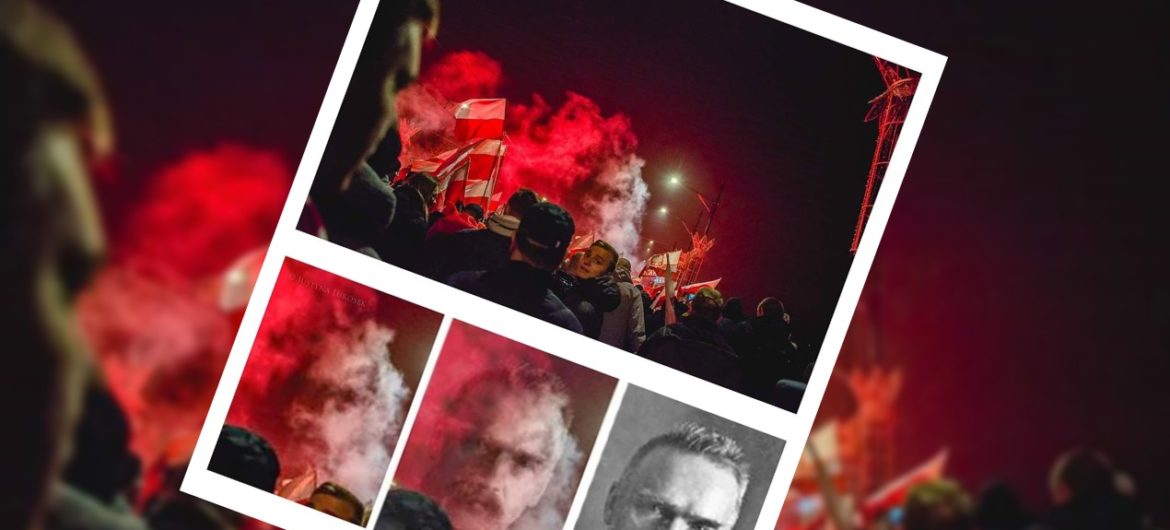 Świat kibiców poruszony. Dostrzegli Piłsudskiego w dymie