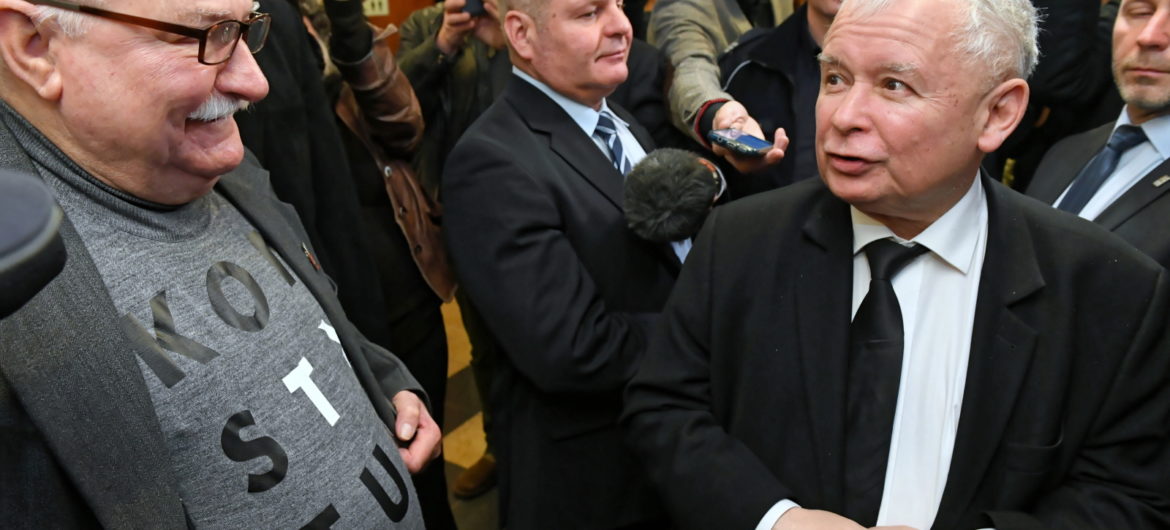 Zaskakujące słowa. Wałęsa chwali Jarosława Kaczyńskiego. “Postawił właściwą diagnozę polityczną”