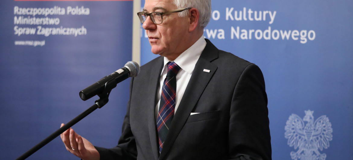 Czaputowicz: Donald Tusk, jako jeden z unijnych przywódców, ponosi odpowiedzialność za Brexit
