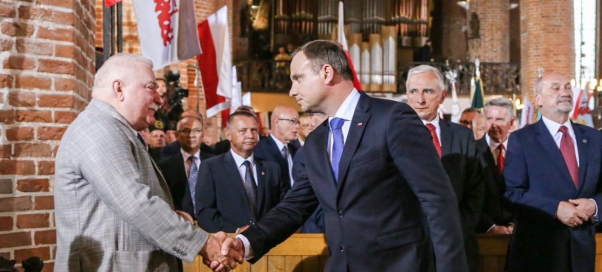 Wałęsa zwrócił się do Andrzeja Dudy o pomoc. Prezydent wyraził zgodę