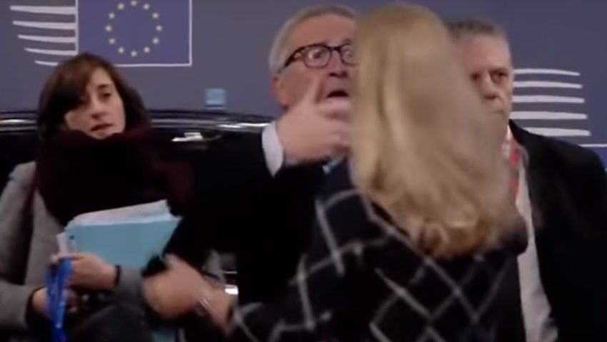 Juncker ponownie na ustach internautów. Nietypowe przywitanie unijnej urzędniczki podbija sieć!