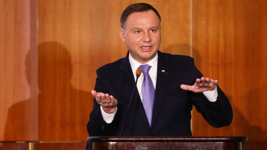 Prezydent staje w obronie dzików. Andrzej Duda spotkał się z szefami resortów rolnictwa i środowiska i z głównym lekarzem weterynarii