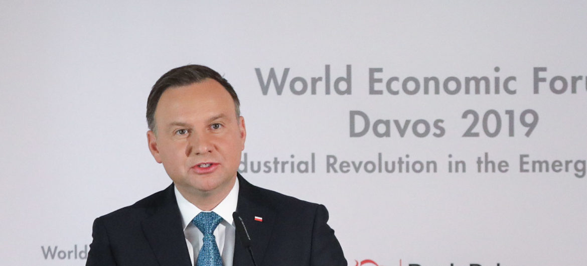Prezydent w Davos: NATO ma się obecnie znacznie lepiej niż przed laty