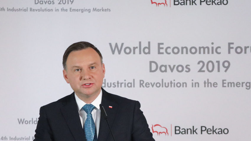 Prezydent w Davos: NATO ma się obecnie znacznie lepiej niż przed laty