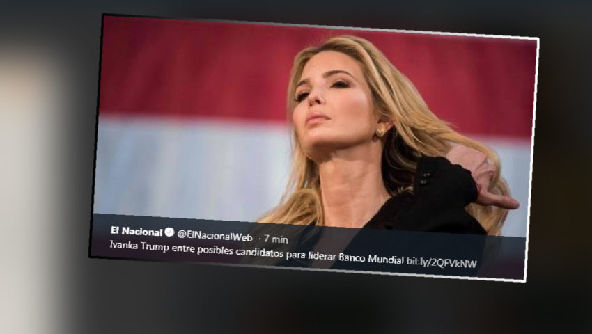 Córka Donalda Trumpa jedną z kandydatek na nowego prezesa Banku Światowego