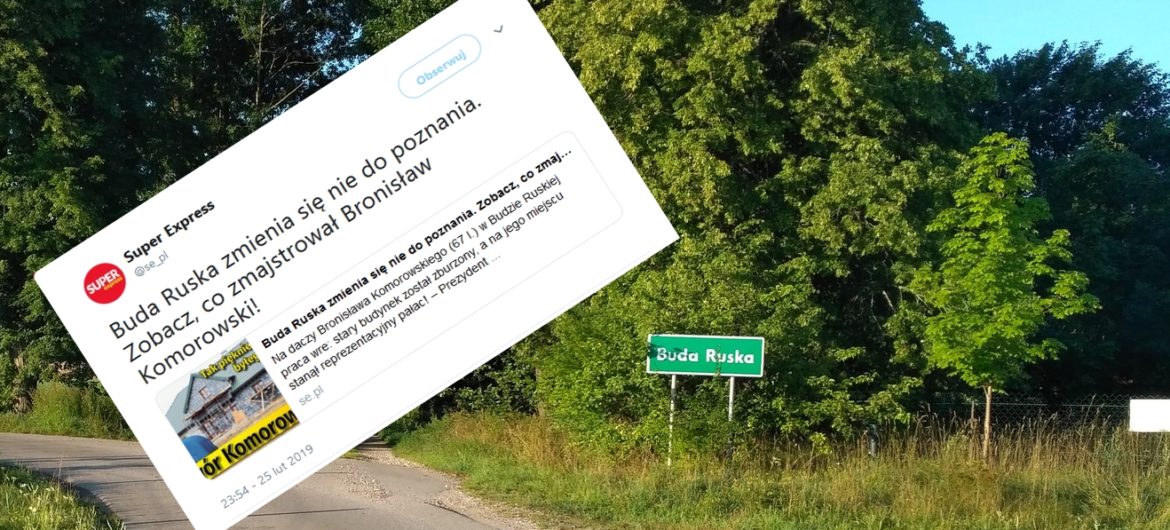 Prawdziwy pałac! Bronisław Komorowski buduje wielką willę w Budzie Ruskiej