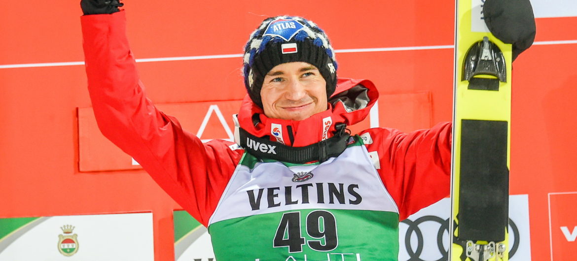 Kamil Stoch triumfuje w Lahti