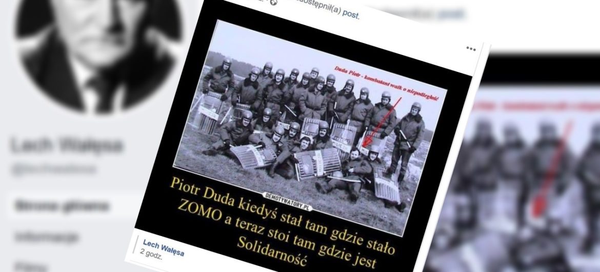 Duda żądał przeprosin od Wałęsy za skandaliczną grafikę. Były prezydent zrobił to… z jednym “ale”