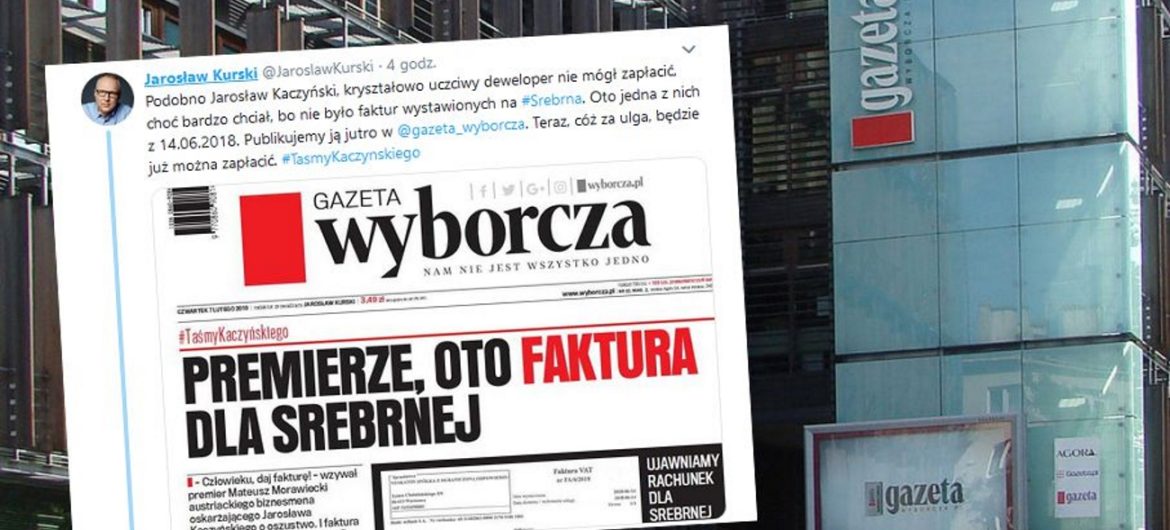 Spółka Srebrna: opublikowana przez media faktura nie została doręczona firmie