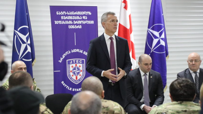 Stoltenberg: “Gruzja będzie członkiem NATO, pomimo sprzeciwu Rosji”
