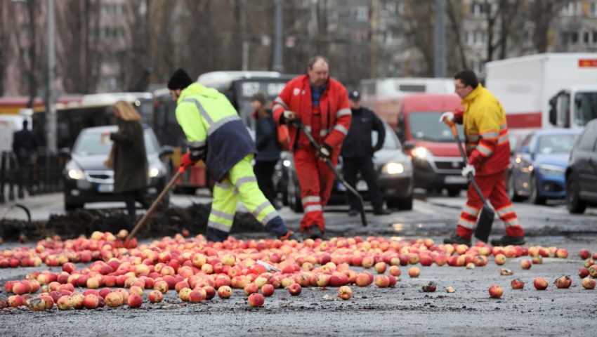 Ardanowski skomentował protest rolników z AGROunii. “Bardziej zaszkodzili, niż pomogli rolnictwu”