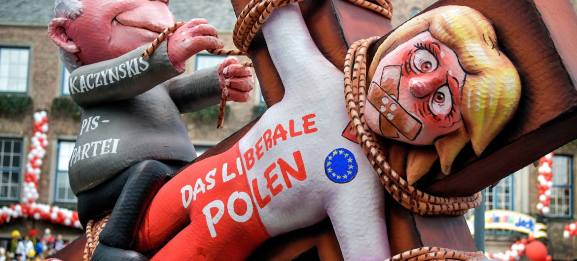 Skandaliczna karykatura. Tak przedstawiono Polskę na niemieckiej paradzie