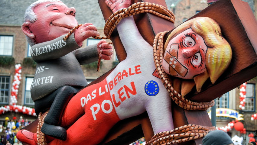 Skandaliczna karykatura. Tak przedstawiono Polskę na niemieckiej paradzie