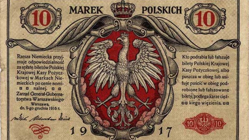 95 lat temu złoty zastąpił markę