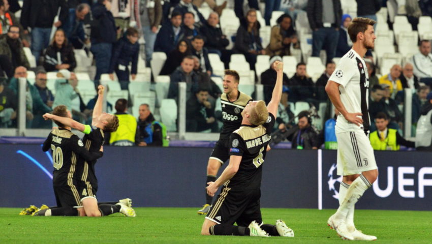 Niespodzianka w Turynie! Ajax i Barcelona w półfinale Ligi Mistrzów