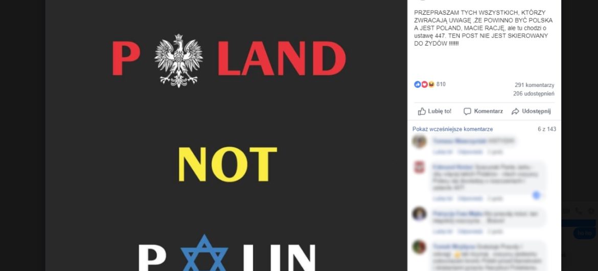 Znany aktor skrytykował “antypolską” ustawę. Posypały się na niego gromy
