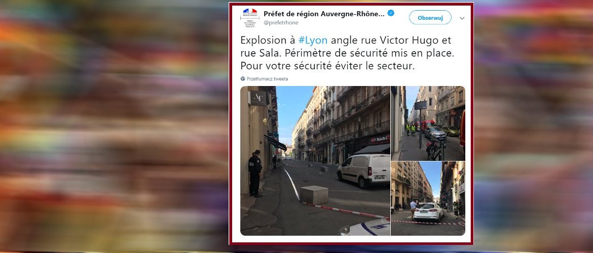 Francuscy policjanci szukają terrorysty z Lyonu