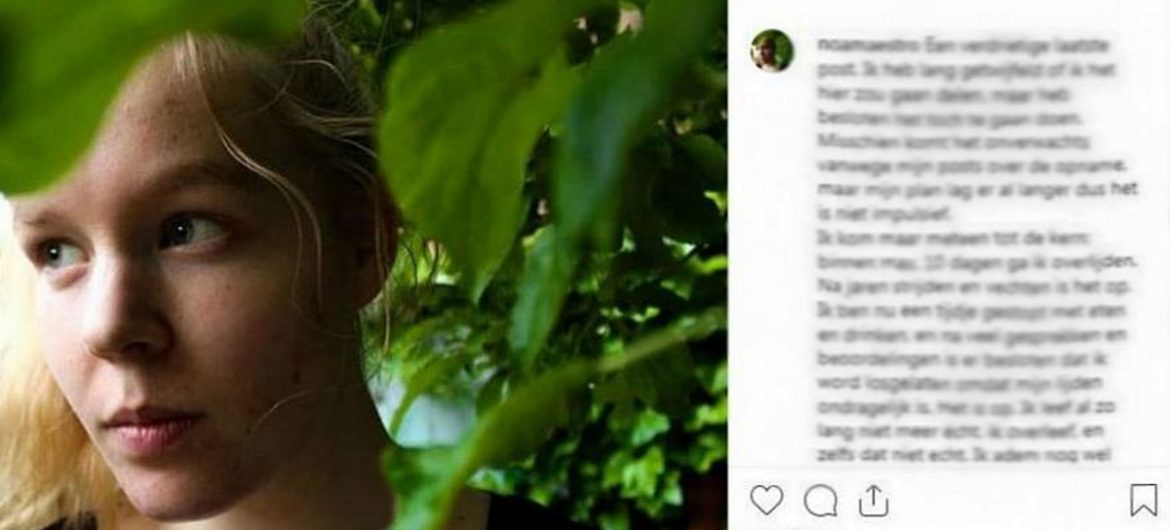 Noa Pothoven nie żyje. 17-letnia Holenderka wybrała śmierć z głodu i pragnienia, bo cierpiała na depresję